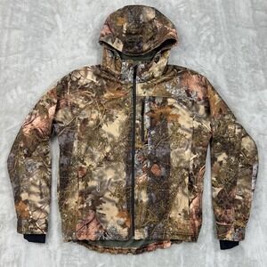 Kings Camo Jacket Hoodie Mens Large Mountain Shadow Camouflage Hunting Softshell